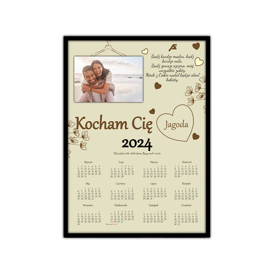 Personalizowany Kalendarz