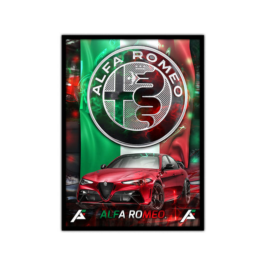 Plakat Alfa Romeo