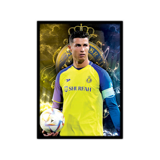 Plakat Cristiano Ronaldo Al Nassr Edition
