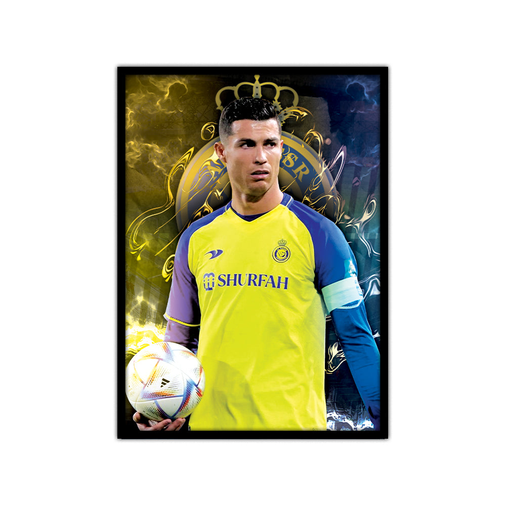 Plakat Cristiano Ronaldo Al Nassr Edition