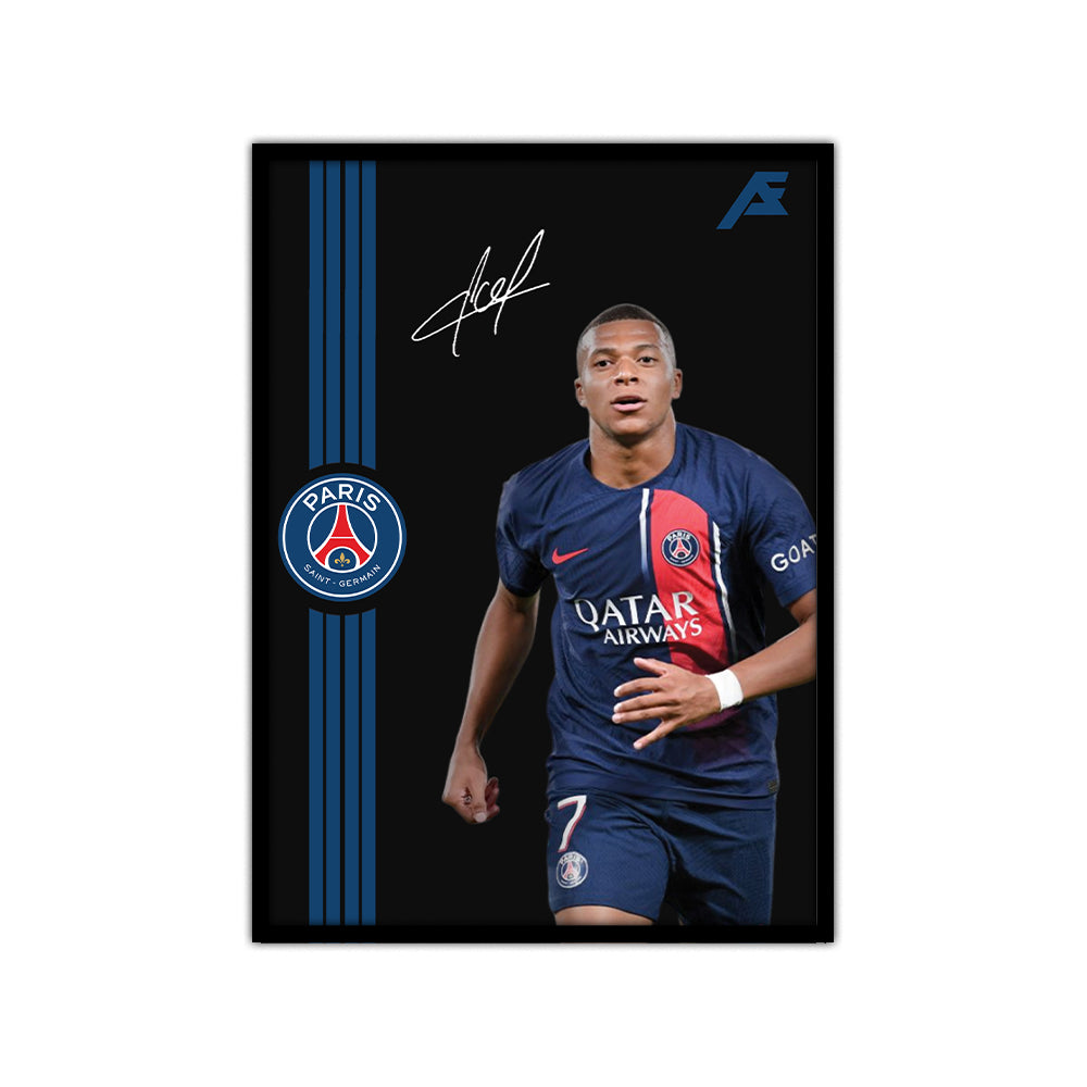 Plakat Mbappe PSG